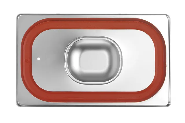 Pokrywka do pojemników GN z uszczelką silikonową, Profi Line, GN 1/4, 265x162mm Hendi 802649
