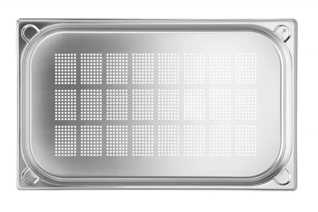 Pojemnik GN 1/1 – perforowany, Kitchen Line, GN 1/1, 5L, (H)40mm Hendi 807118
