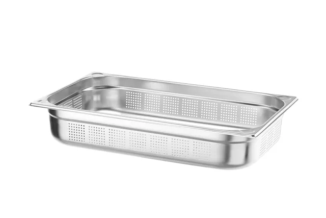 Pojemnik GN 1/1 – perforowany, Kitchen Line, GN 1/1, 14L, (H)100mm Hendi 807132