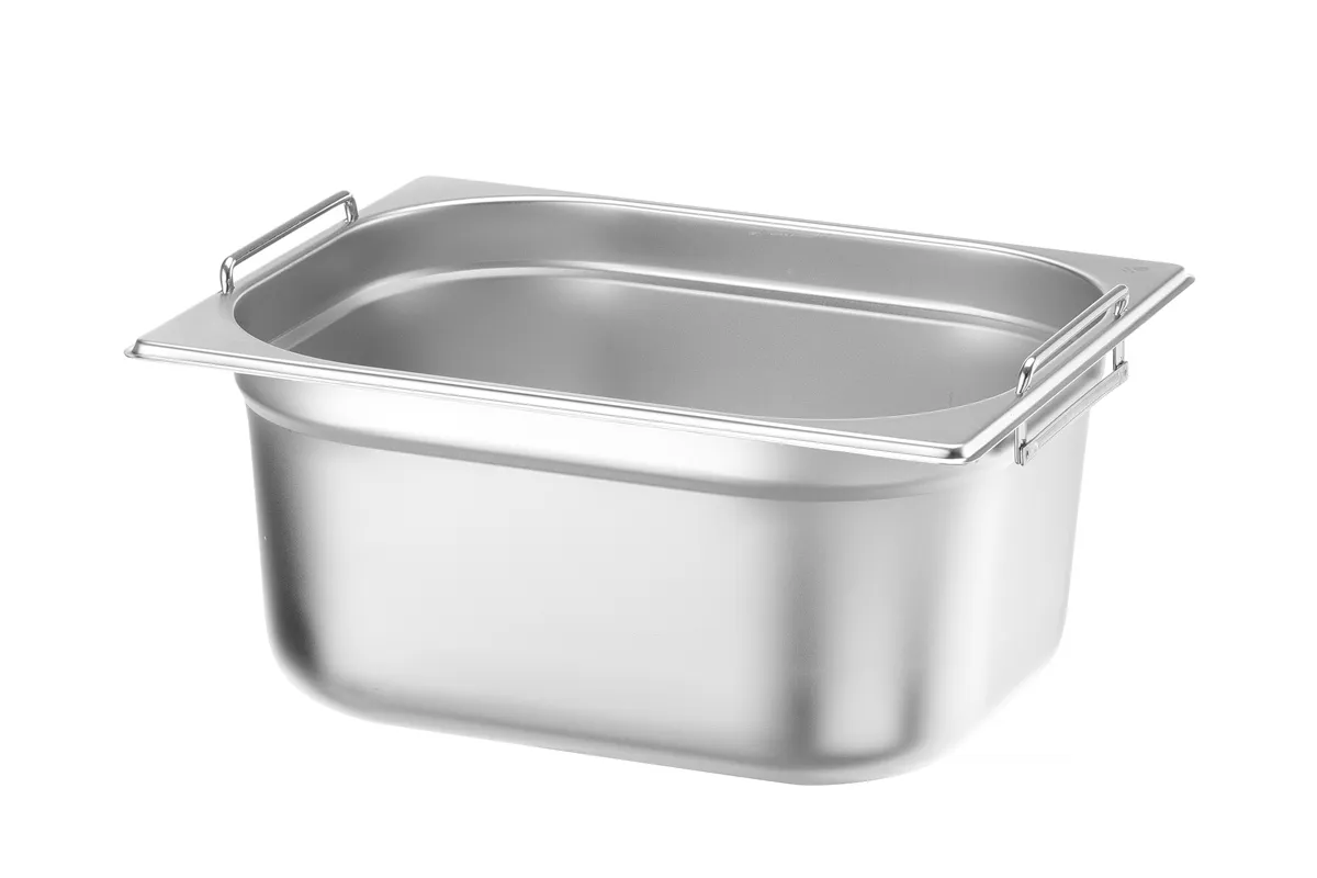 Pojemnik GN 1/2 z uchwytami, Budget Line, GN 1/2, 9,5L, 325x265x150mm Hendi 817346