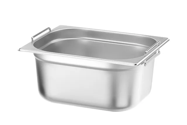 Pojemnik GN 1/2 z uchwytami, Budget Line, GN 1/2, 9,5L, 325x265x150mm Hendi 817346