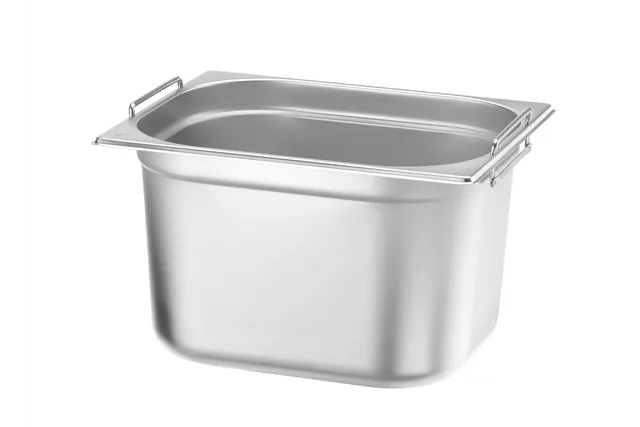 Pojemnik GN 1/2 z uchwytami, Budget Line, GN 1/2, 12,5L, 325x265x200mm Hendi 817353