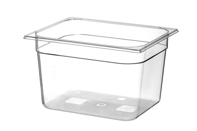 Pojemnik GN 1/2 z poliwęglanu, Profi Line, GN 1/2, 12,5L, transparentny, 325x265x200mm Hendi 861400
