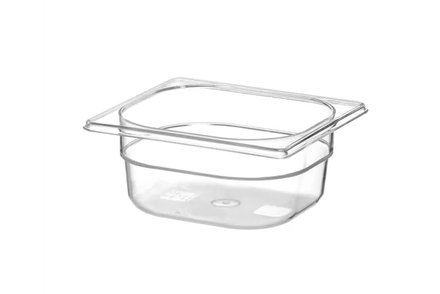 Pojemnik GN 1/6 z poliwęglanu, Profi Line, GN 1/6, 1L, transparentny, 176x162x65mm Hendi 861738