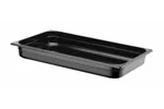 Pojemnik GN 1/1 z czarnego poliwęglanu, Profi Line, GN 1/1, 9L, czarny, 530x325x65mm Hendi 862209