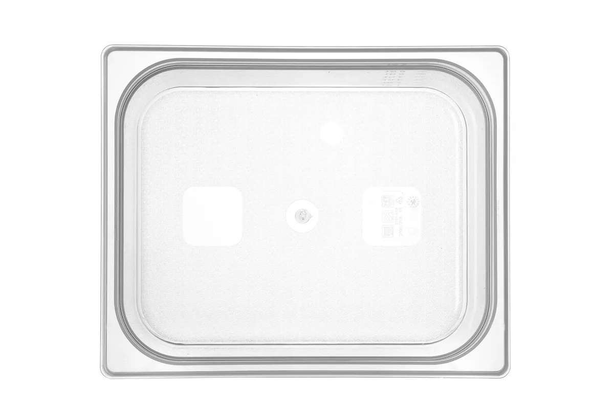 Pojemnik GN 1/2 z polipropylenu, Profi Line, GN 1/2, 6,5L, transparentny, 325x265x100mm Hendi 880128