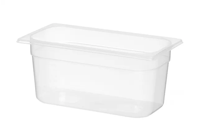 Pojemnik GN 1/3 z polipropylenu, Profi Line, GN 1/3, 5,7L, transparentny, 325x176x150mm Hendi 880210