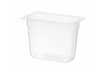 Pojemnik GN 1/4 z polipropylenu, Profi Line, GN 1/4, 5,5L, transparentny, 265x162x200mm Hendi 880302
