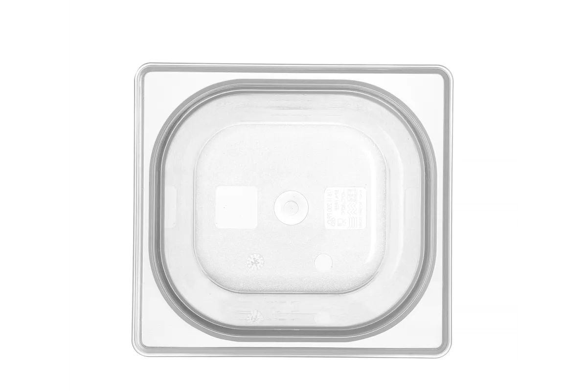 Pojemnik GN 1/6 z polipropylenu, Profi Line, GN 1/6, 2,4L, transparentny, 176x162x150mm Hendi 880418