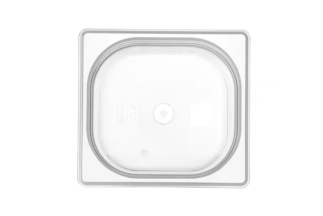Pojemnik GN 1/6 z polipropylenu, Profi Line, GN 1/6, 1,6L, transparentny, 176x162x100mm Hendi 880425