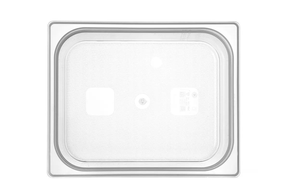 Pojemnik GN 1/2 HACCP, GN 1/2, 6,5L, transparentny, 325x265x100mm Hendi 880173