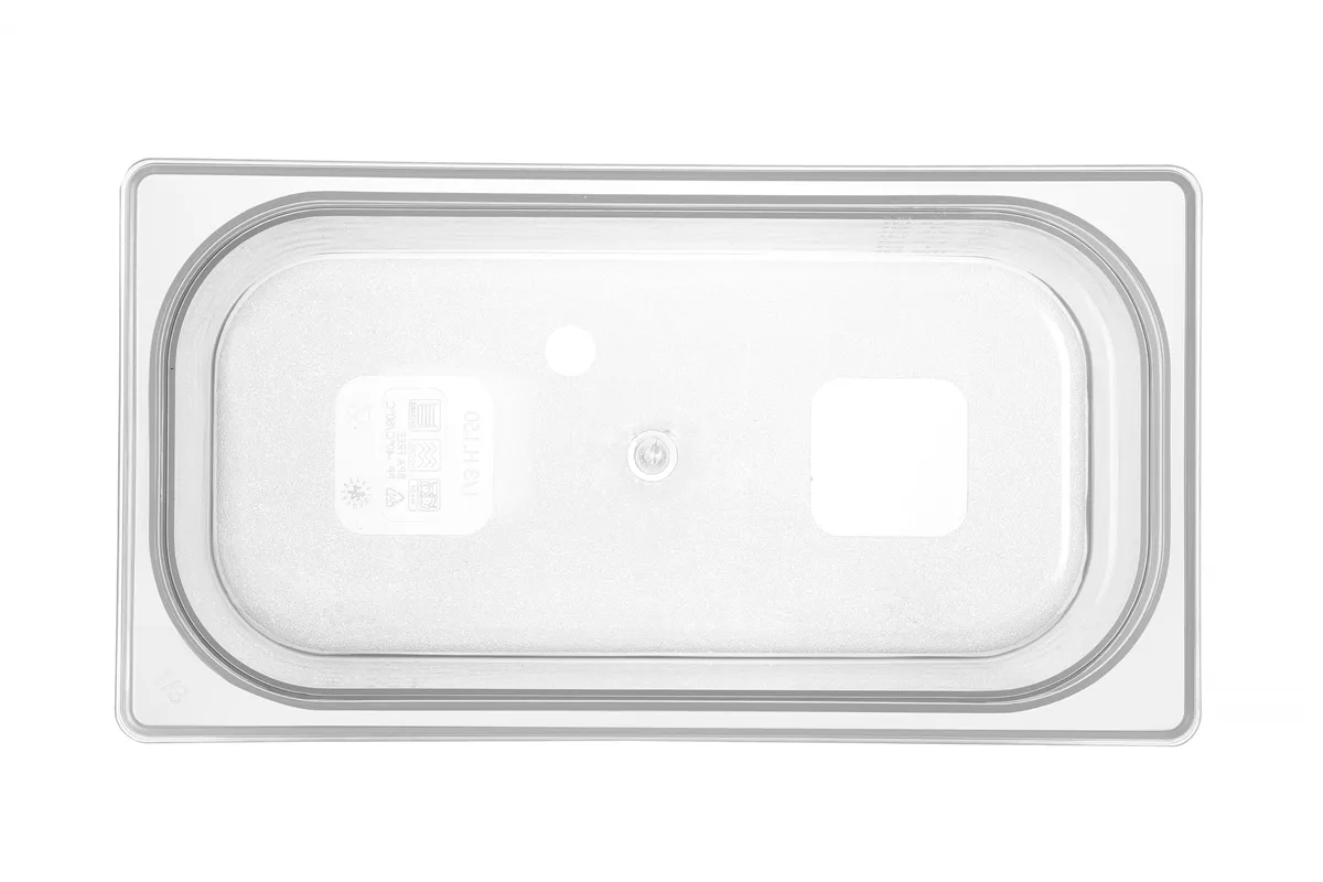 Pojemnik GN 1/3 HACCP, GN 1/3, 5,7L, transparentny, 325x176x150mm Hendi 880265