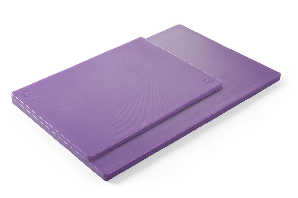 Deska do krojenia HACCP 450×300, fioletowy, 450x300mm, Prostokątny Hendi 825570