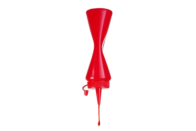 Dyspenser do zimnych sosów, 0,2L, czerwony, ⌀50x185mm Hendi 558010