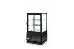 Witryna chłodnicza nastawna, 58l, czarny, 230V/170W, 452x406x830mm Arktic 233627