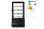 Witryna chłodnicza nastawna, 68l, czarny, 230V/170W, 444x397x875mm Arktic 233238