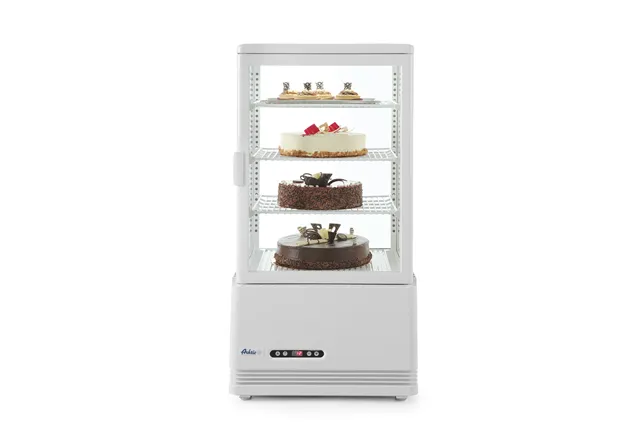 Witryna chłodnicza nastawna, 68l, biały, 230V/170W, 444x397x875mm Arktic 233634