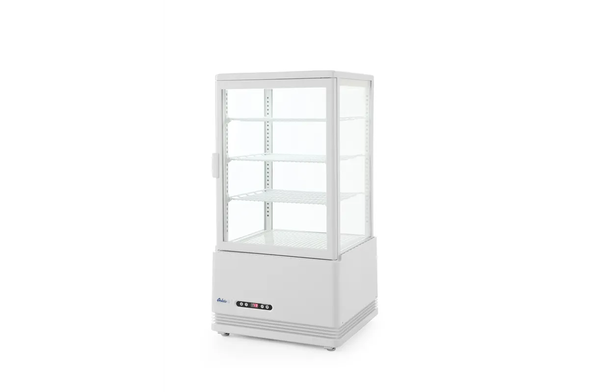 Witryna chłodnicza nastawna, 68l, biały, 230V/170W, 444x397x875mm Arktic 233634