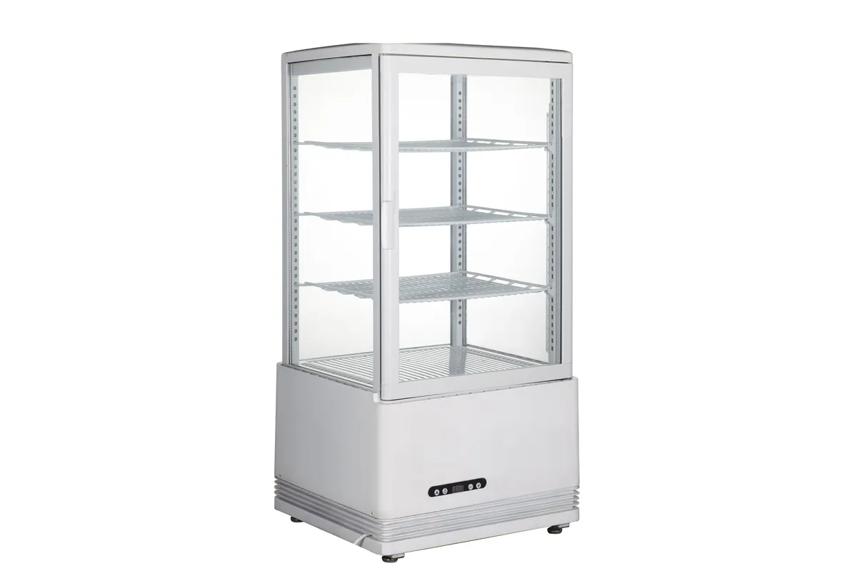 Witryna chłodnicza nastawna, 68l, biały, 230V/170W, 444x397x875mm Arktic 233634
