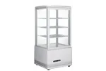 Witryna chłodnicza nastawna, 68l, biały, 230V/170W, 444x397x875mm Arktic 233634