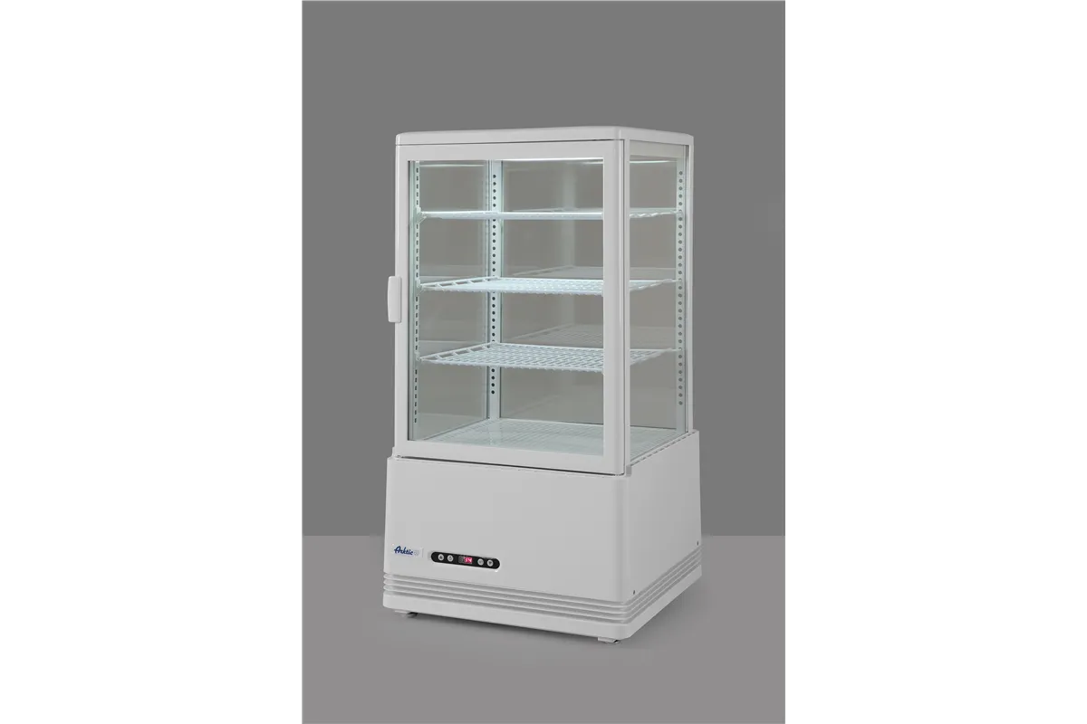 Witryna chłodnicza nastawna, 68l, biały, 230V/170W, 444x397x875mm Arktic 233634