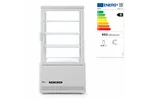 Witryna chłodnicza nastawna, 68l, biały, 230V/170W, 444x397x875mm Arktic 233634