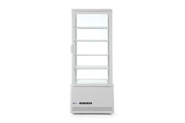 Witryna chłodnicza nastawna, 98l, biały, 230V/210W, 444x397x1100mm Arktic 233665