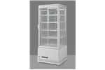Witryna chłodnicza nastawna, 98l, biały, 230V/210W, 444x397x1100mm Arktic 233665