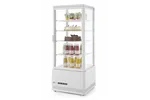 Witryna chłodnicza nastawna, 98l, biały, 230V/210W, 444x397x1100mm Arktic 233665