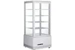 Witryna chłodnicza nastawna, 98l, biały, 230V/210W, 444x397x1100mm Arktic 233665