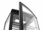 Witryna chłodnicza, 270l, czarny, czarny, 230V/290W, 556x526x1913mm Arktic 233290