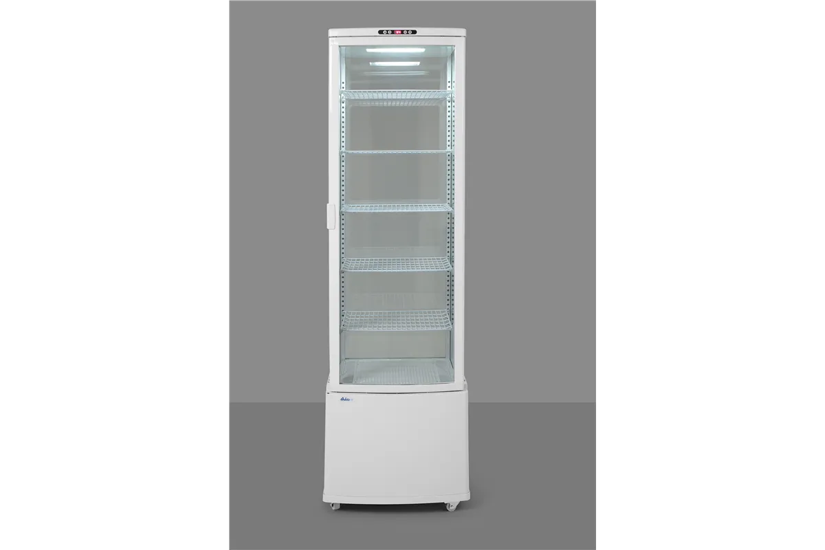 Witryna chłodnicza, 270l, biały, biały, 230V/290W, 550x520x1870mm Arktic 233696