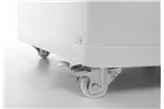 Witryna chłodnicza, 270l, biały, biały, 230V/290W, 550x520x1870mm Arktic 233696