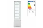 Witryna chłodnicza, 270l, biały, biały, 230V/290W, 550x520x1870mm Arktic 233696