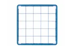 Nadstawka do kosza 500×500 mm, 25 przegródek – 88x88 mm, 500x500x45mm Hendi 877524