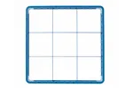 Nadstawka do kosza 500×500 mm, 9 przegródek – 150x150 mm, 500x500x45mm Hendi 877548