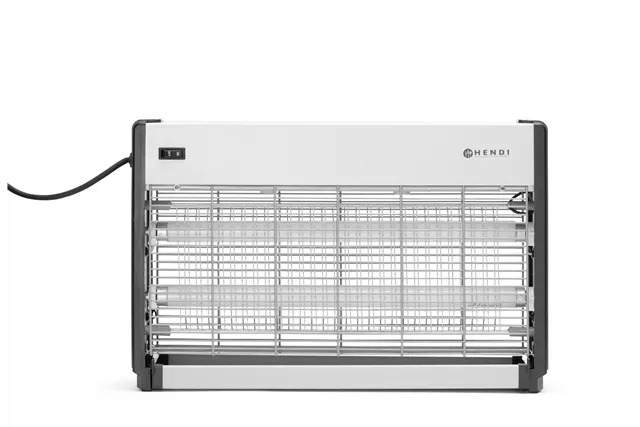 Lampa owadobójcza, Zasięg działania: 100 m², 230V/40W, 515x104x315mm Hendi 270165
