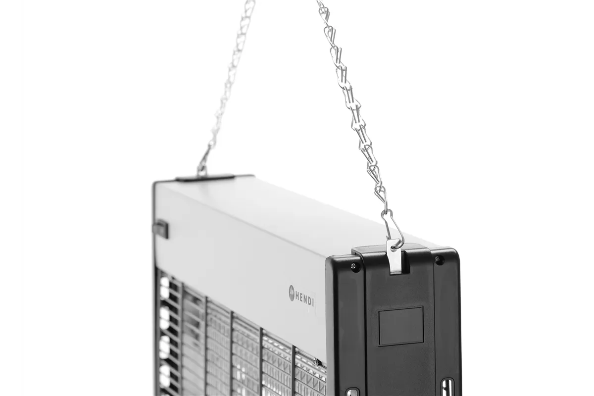 Lampa owadobójcza, Zasięg działania: 150 m², 230V/45W, 655x90x360mm Hendi 270172