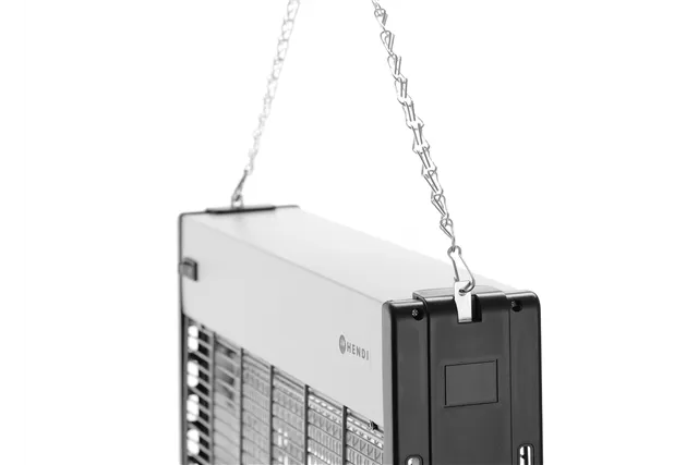 Lampa owadobójcza, Zasięg działania: 150 m², 230V/45W, 655x90x360mm Hendi 270172