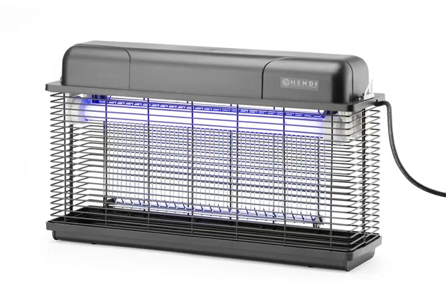 Lampa owadobójcza wodoodporna, 100 m², 230V/40W, 510x135x305mm Hendi 270066