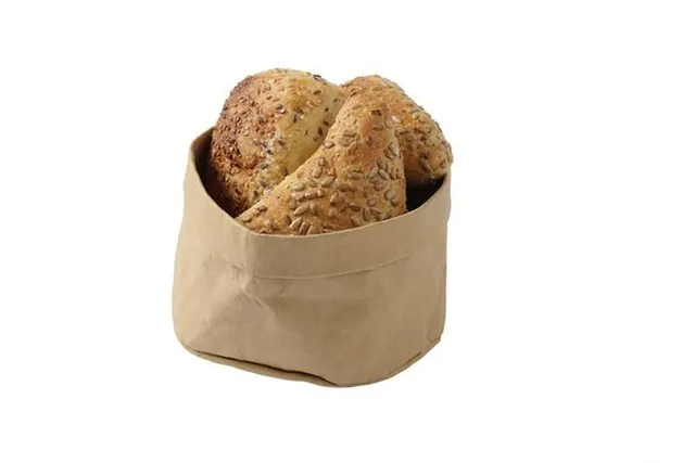 Torba papierowa na pieczywo, beżowy, 170x170x150mm Hendi 429228