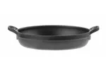 Rondelek czarny mini owalny Little Chef, czarny, 155x80x37mm Fine Dine 564547