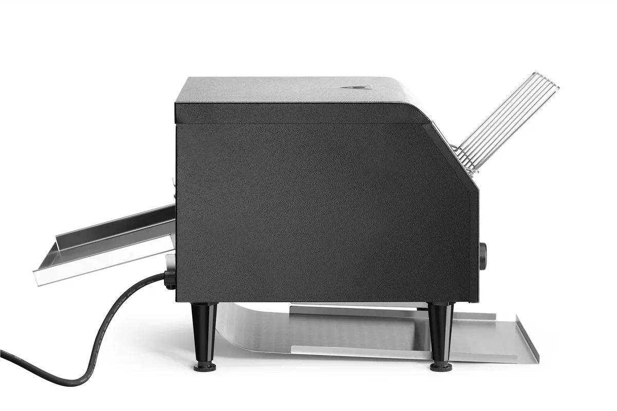 Toster przelotowy podwójny, czarny, 230V/2240W, 418x368x415mm Hendi 261354