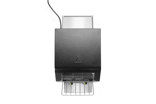 Toster przelotowy podwójny, czarny, 230V/2240W, 418x368x415mm Hendi 261354