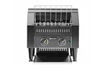 Toster przelotowy podwójny, czarny, 230V/2240W, 418x368x415mm Hendi 261354