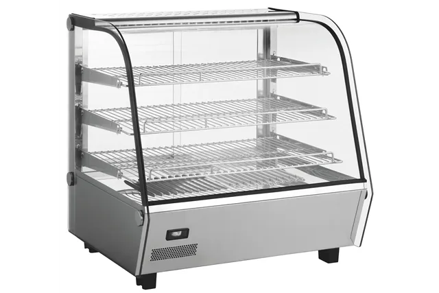 Witryna grzewcza nastawna, 120 litrów, 230V/1100W, 685x575x680mm Hendi 233726