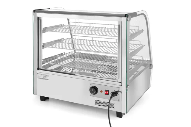 Witryna grzewcza nastawna, 120 litrów, 230V/1100W, 685x575x680mm Hendi 233726