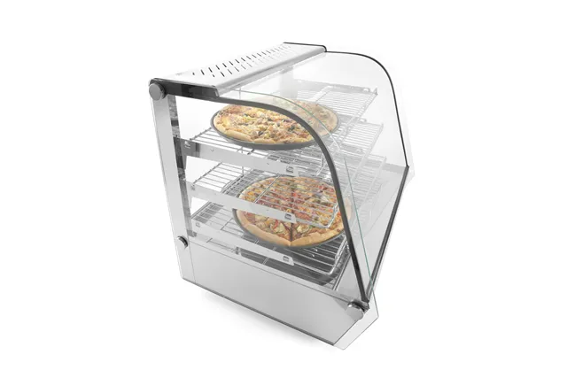 Witryna grzewcza nastawna, 120 litrów, 230V/1100W, 685x575x680mm Hendi 233726
