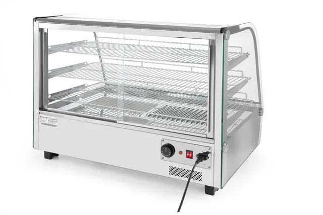 Witryna grzewcza nastawna, 160 litrów, 230V/1500W, 885x570x680mm Hendi 233733