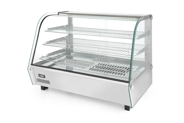 Witryna grzewcza nastawna, 160 litrów, 230V/1500W, 885x570x680mm Hendi 233733